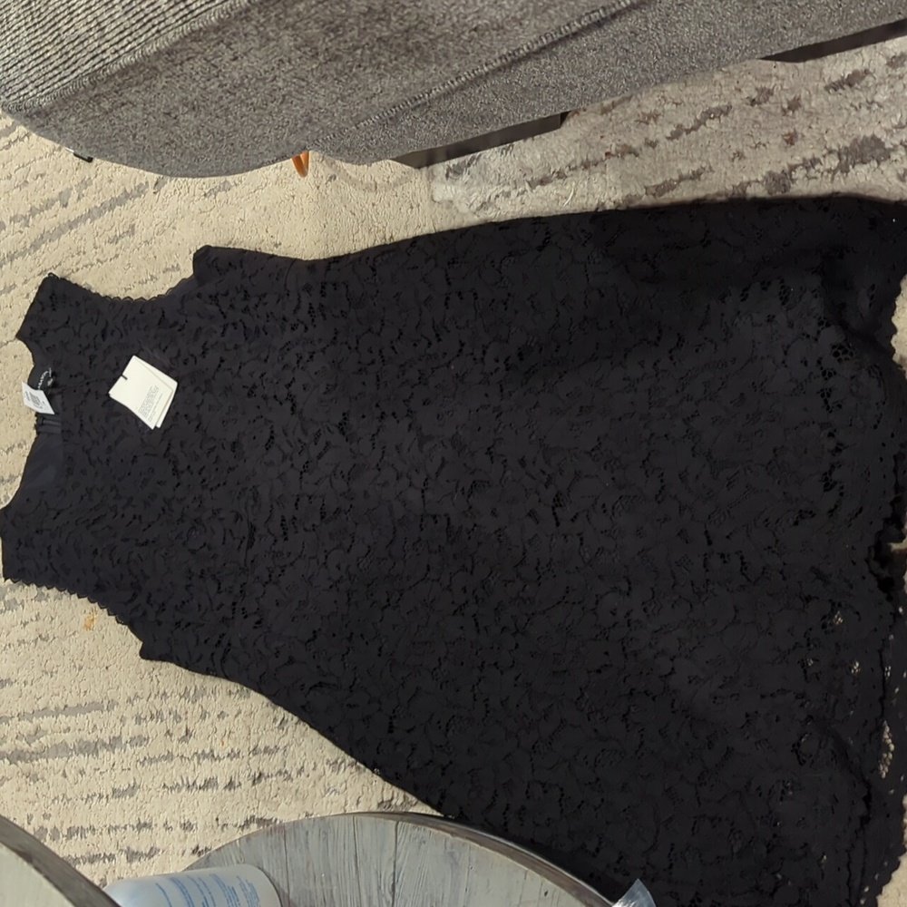 Aritzia Black Lace Dress - Picture 5 of 7